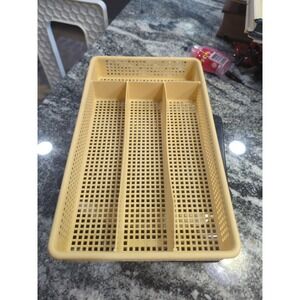 Hutzler Vintage Utensil Flatware Cutlery Tray Drawer Organizer Rack Caddy Holder